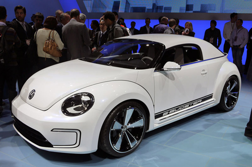 Автошоу в Детройте 2012: Volkwagen E-Bugster концепт