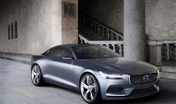 Потрясающая концепция гибридного купе от Volvo в духе P1800