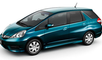Новая гибридная Honda Fit Shuttle дебютирует в Японии